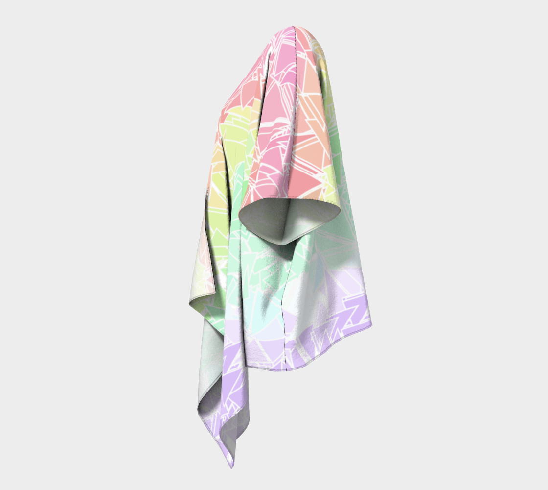 Groovy Boho Triangle Rainbow, 50% of profits donated to the Trevor Project! preview #2