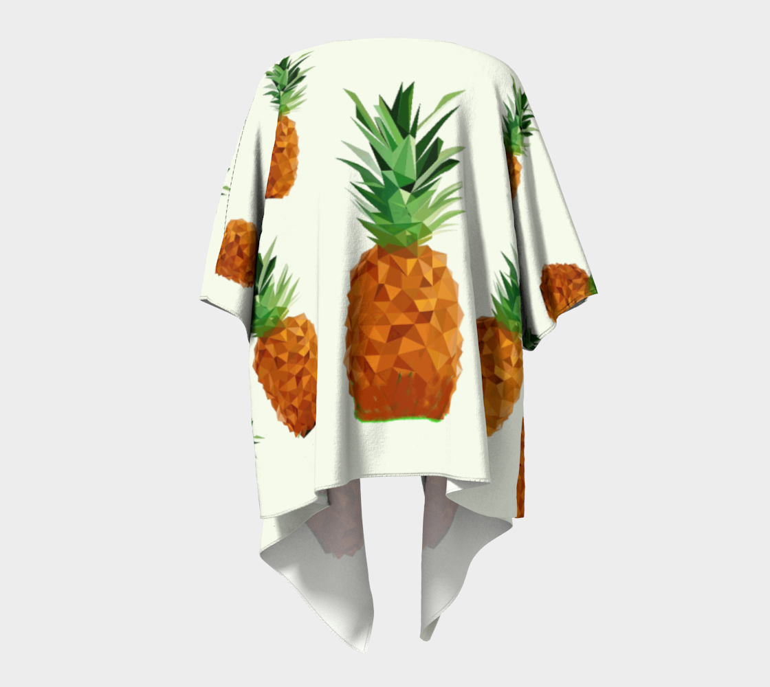 pineapple draped kimono preview #4