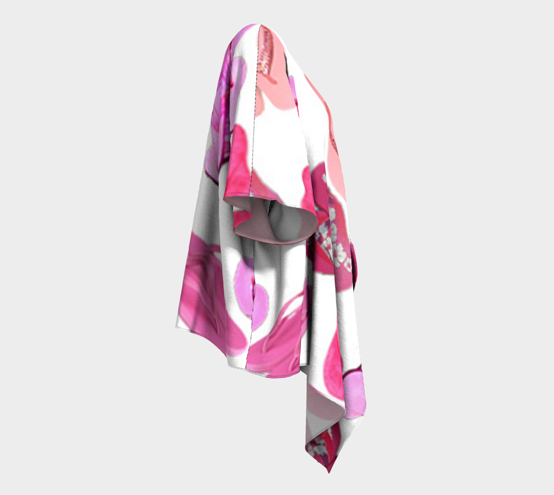 pink flip flops draped kimono preview #3