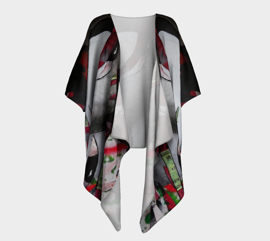 Shy Swan (draped kimono) preview