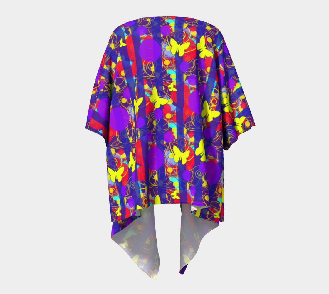 Happy Spring Draped Kimono preview #4