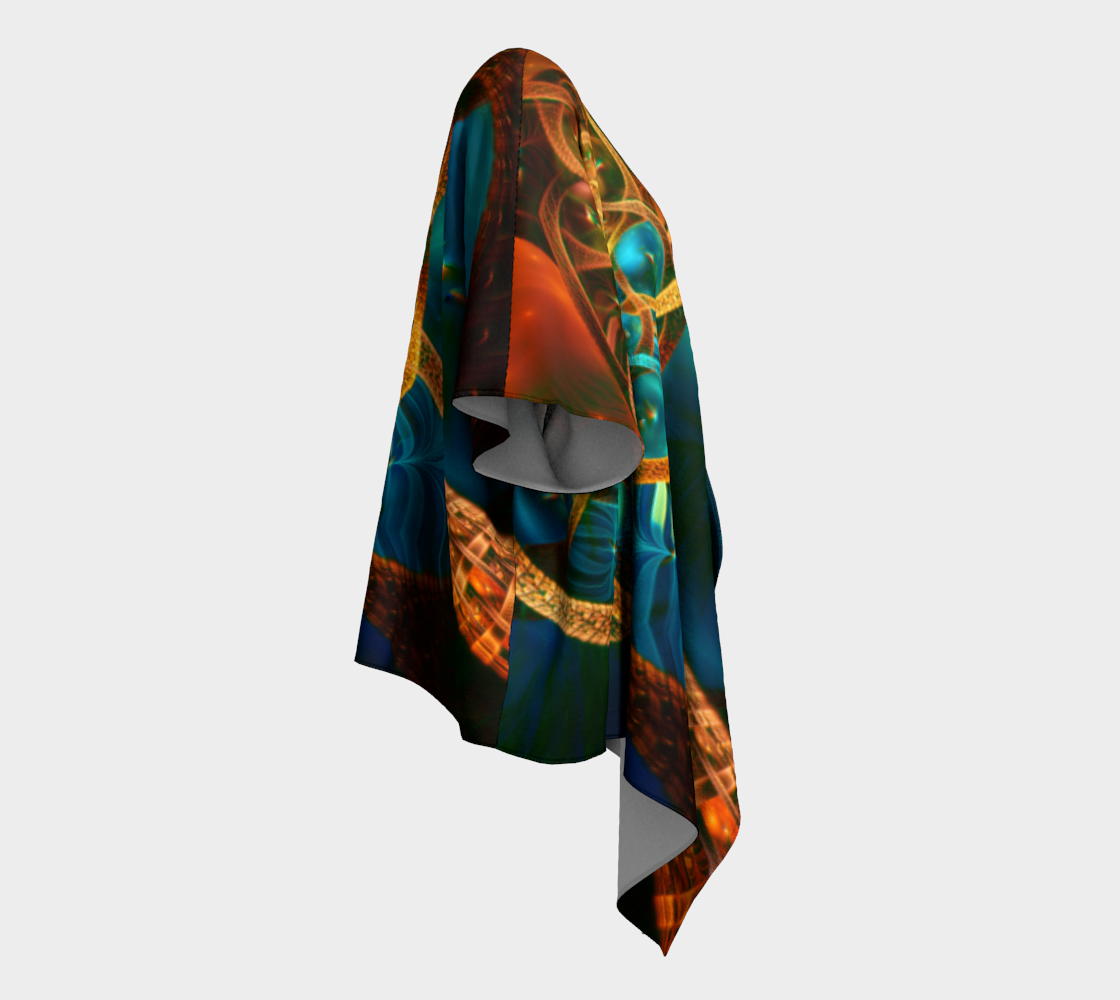Waterway Draped Kimono preview #3