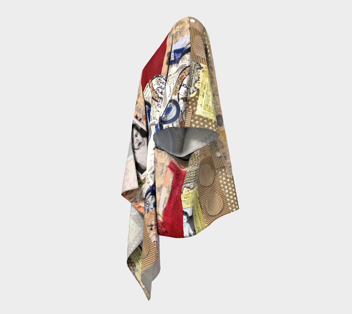 Stone Collage (draped kimono) preview #2