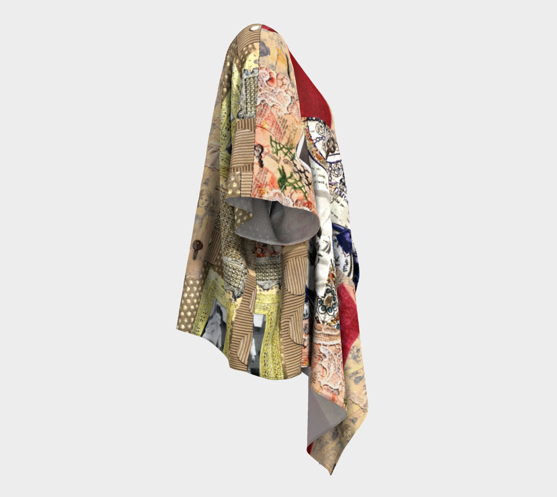 Stone Collage (draped kimono) preview #3