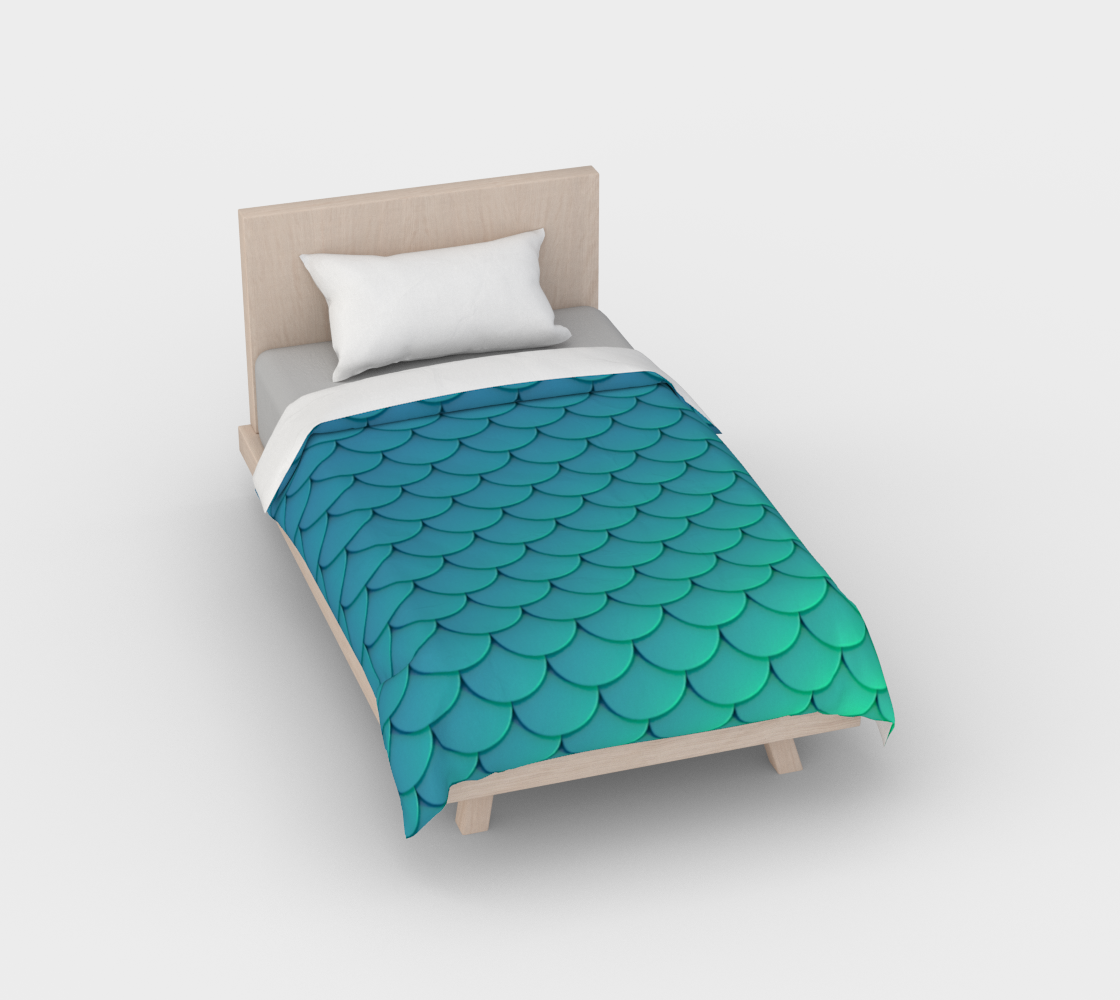 Mermaid Scales Aqua aperçu
