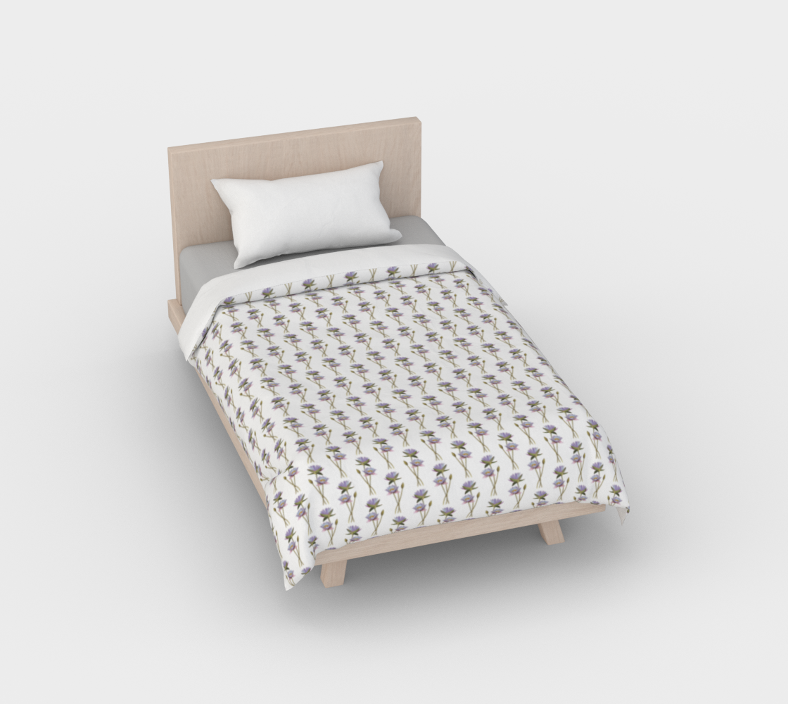 Aperçu de Lotus flowers pattern Duvet Cover #1