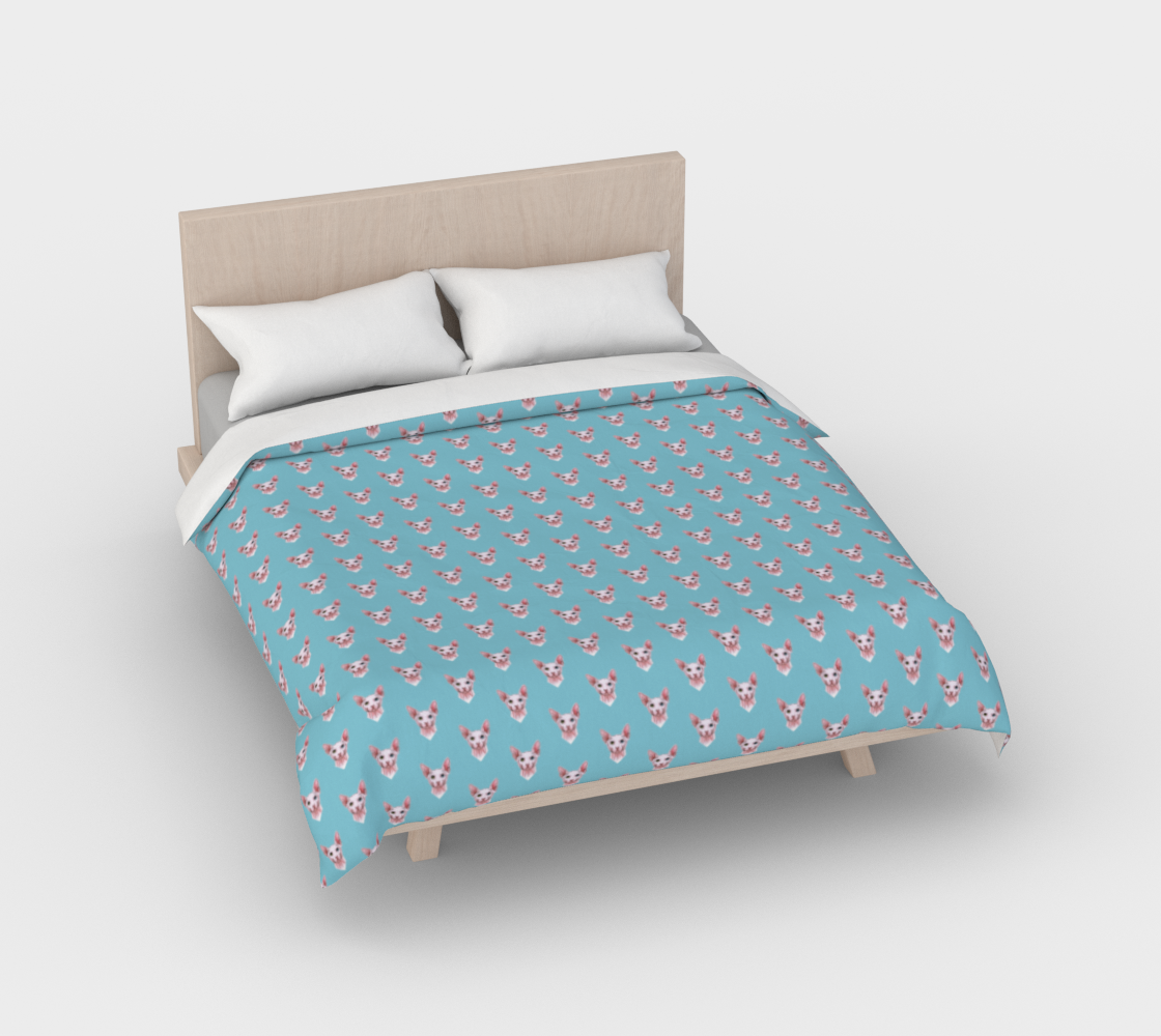 Sphynx cats pattern Duvet Cover preview #2