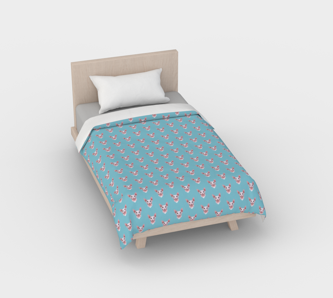 Sphynx cats pattern Duvet Cover preview #1