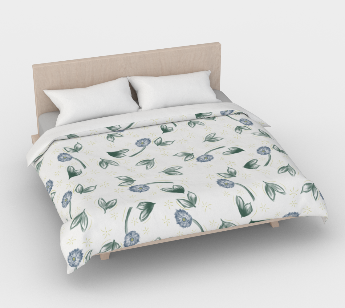 Aperçu de Spring Bloom Duvet Cover #4
