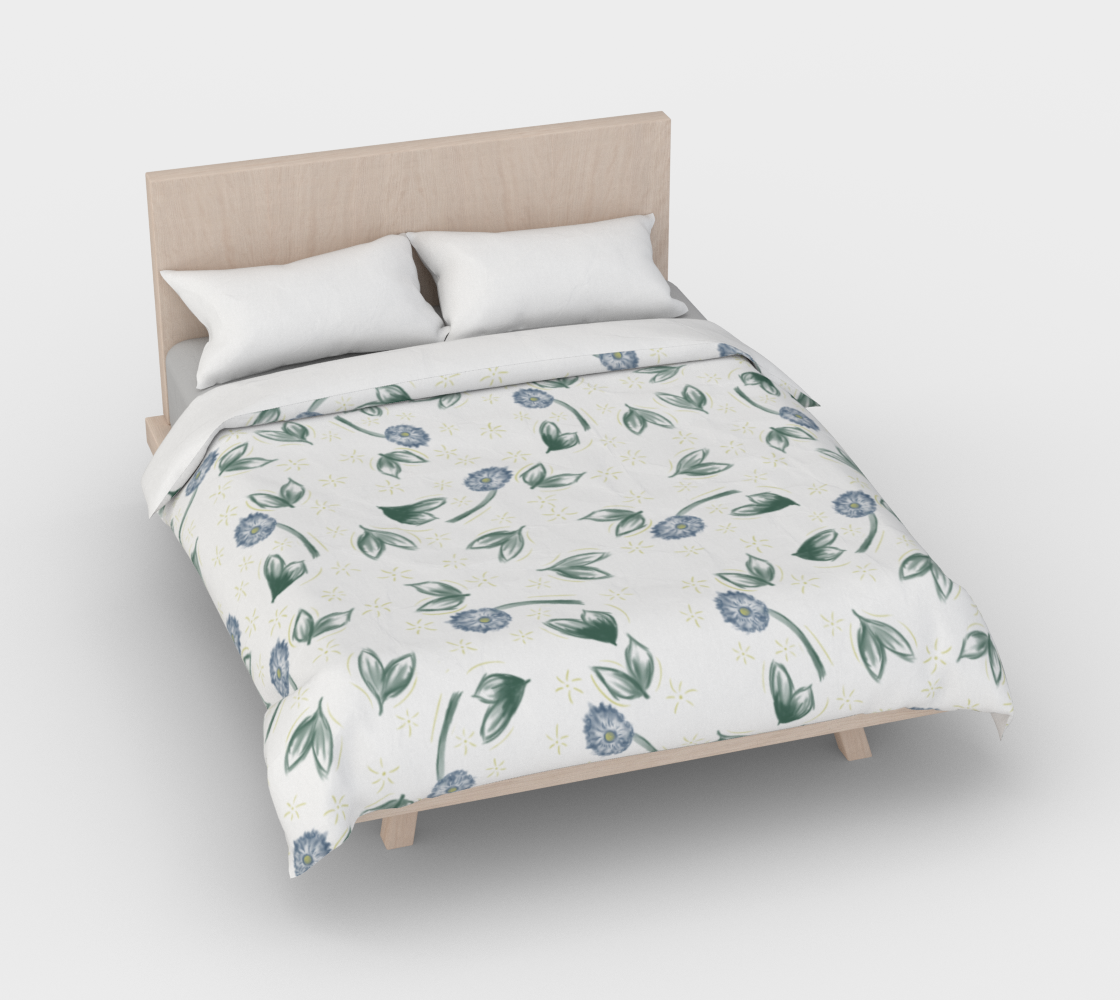 Aperçu de Spring Bloom Duvet Cover #3