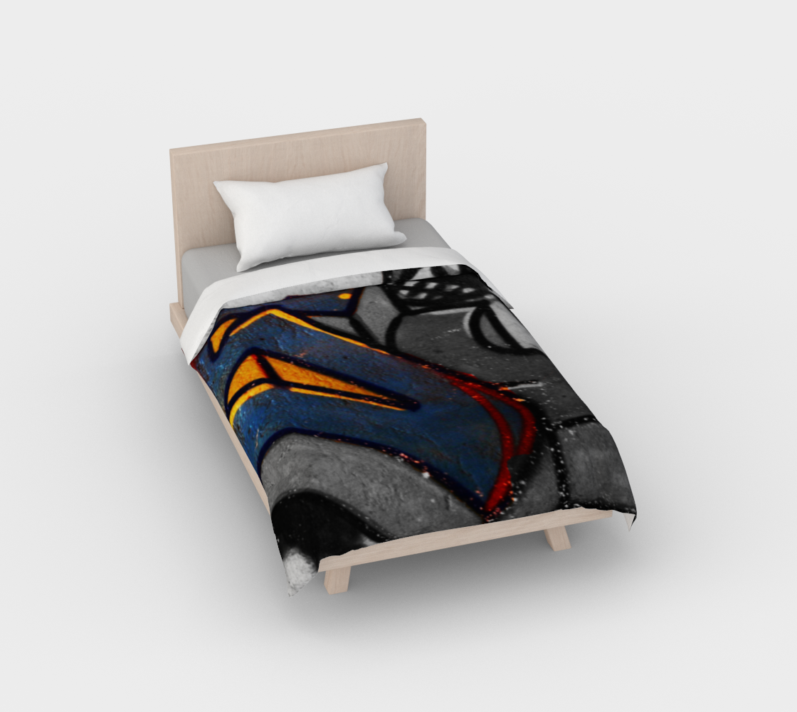 Graffiti 1 Duvet Cover preview