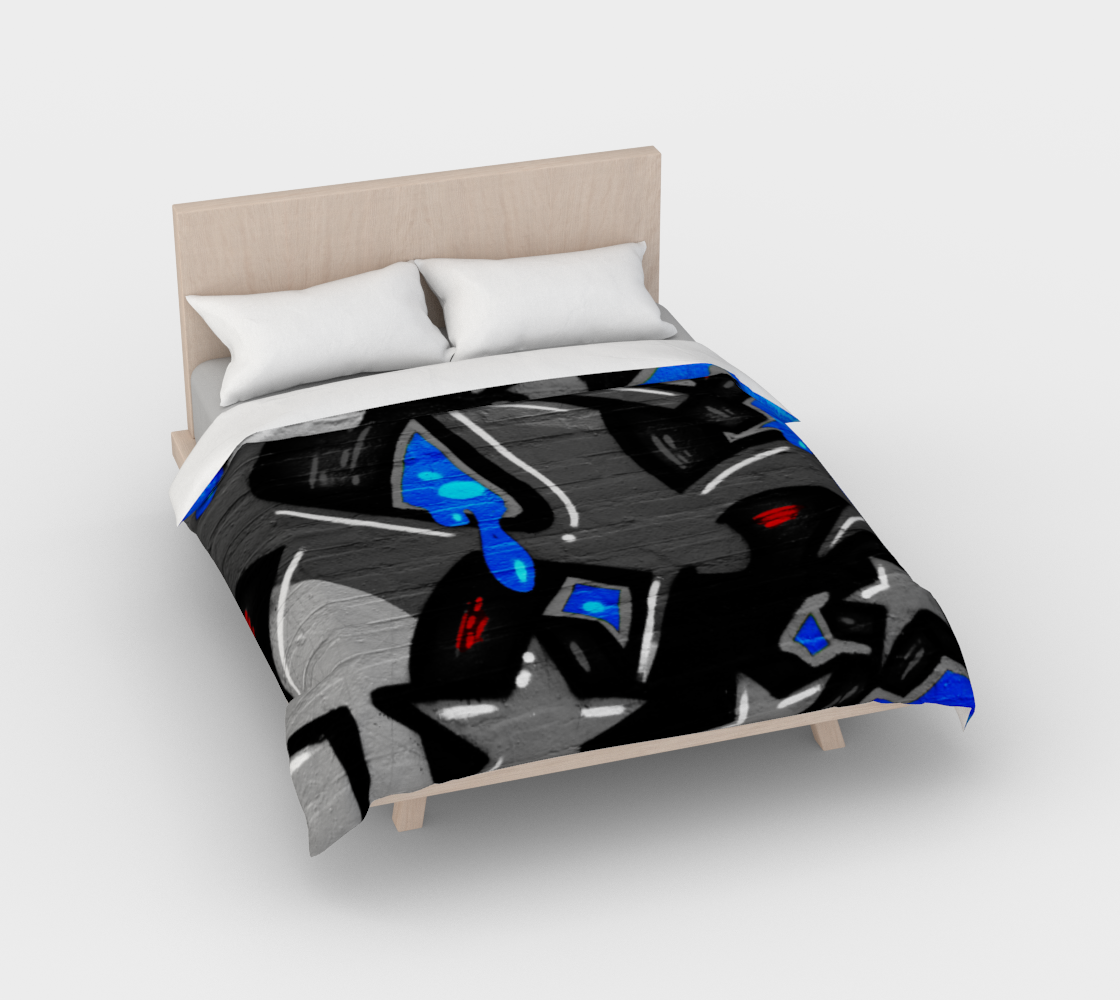 Graffiti 3 Duvet Cover preview #2