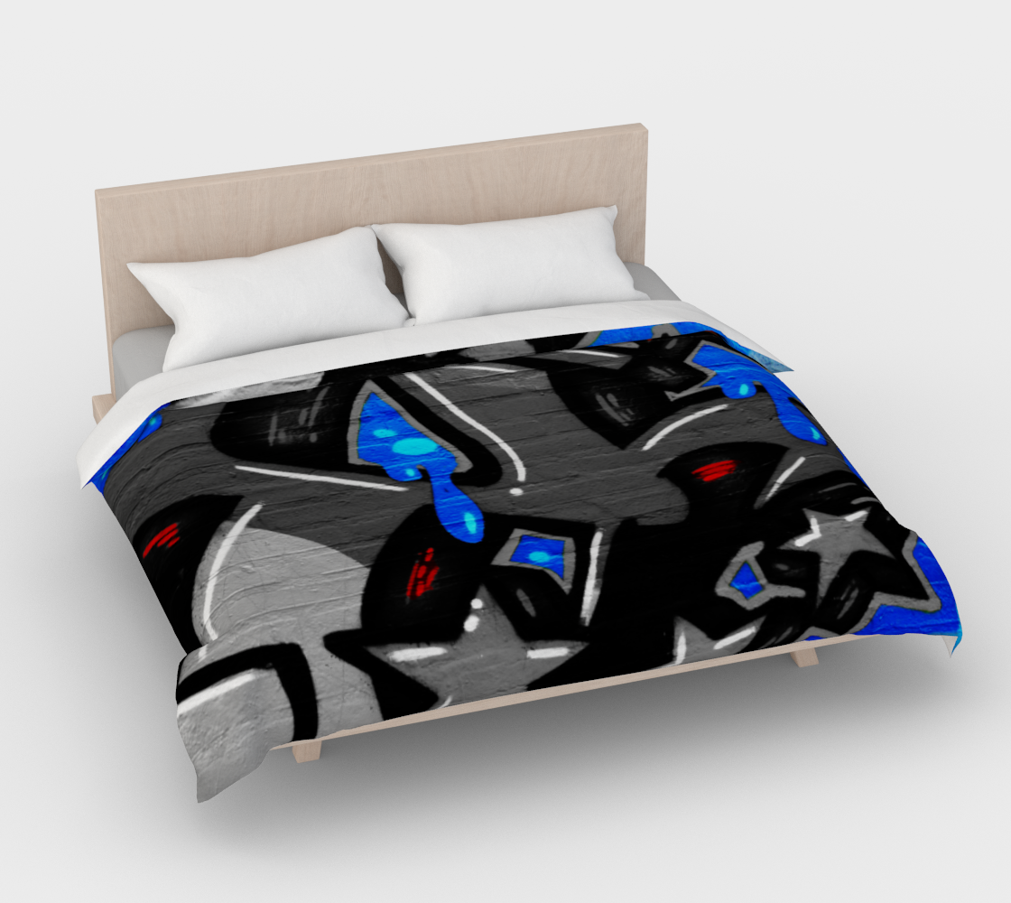 Graffiti 3 Duvet Cover preview #4