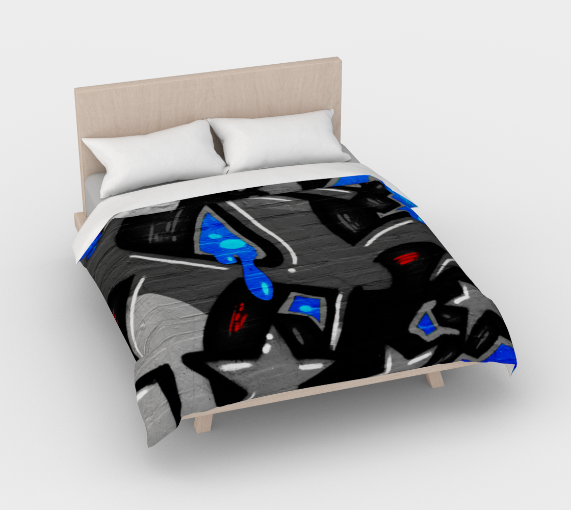 Graffiti 3 Duvet Cover preview #3