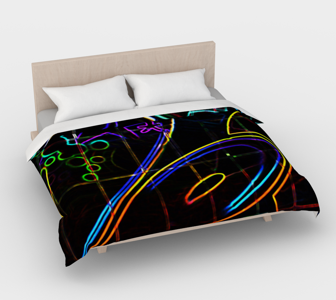 Graffiti 10 Duvet Cover preview #4