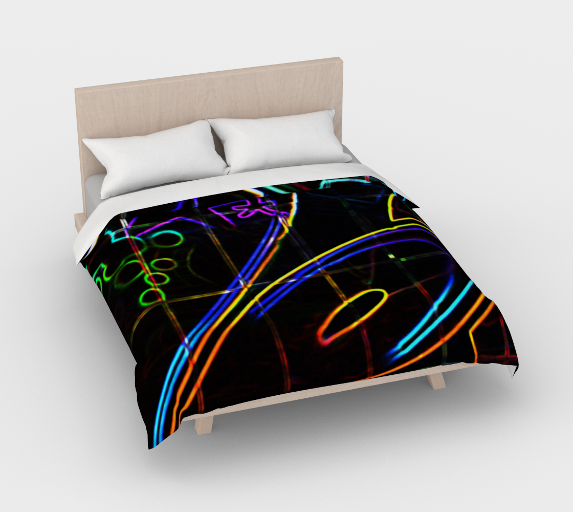 Graffiti 10 Duvet Cover preview #3