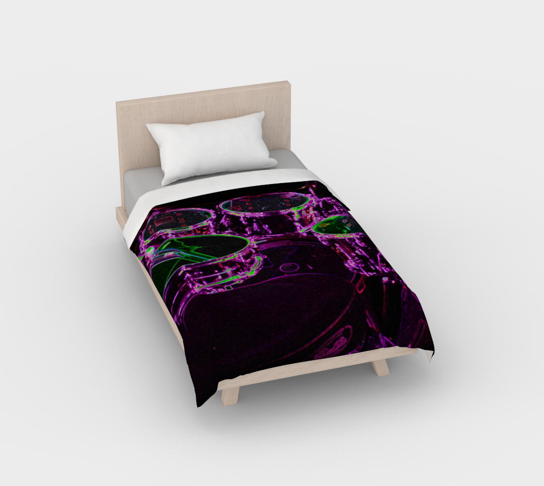 Drums Duvet Cover preview