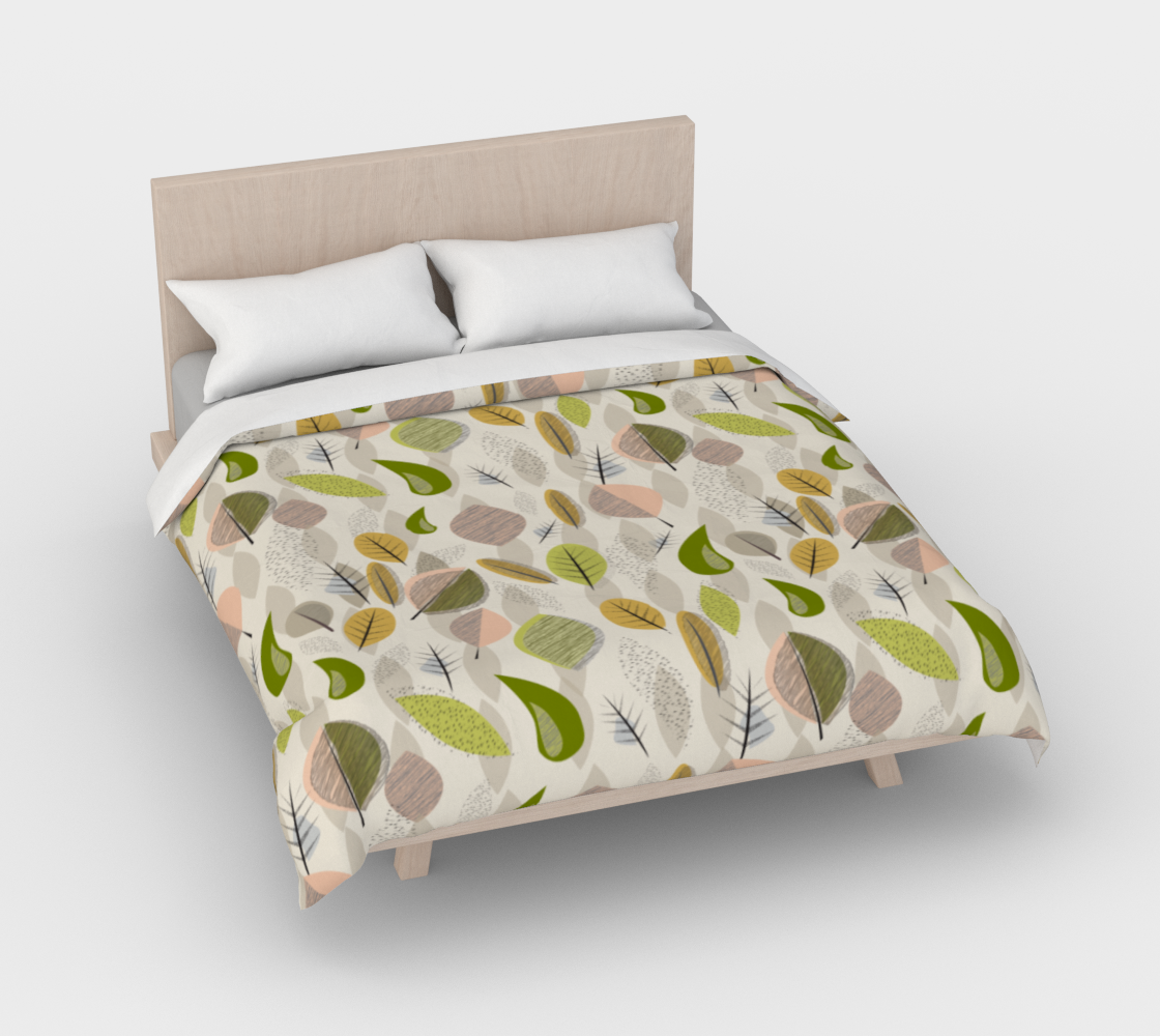 Mid Century Modern Falling Leaves preview #3
