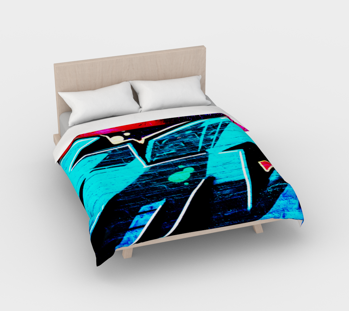 Graffiti 14 Duvet Cover preview #2