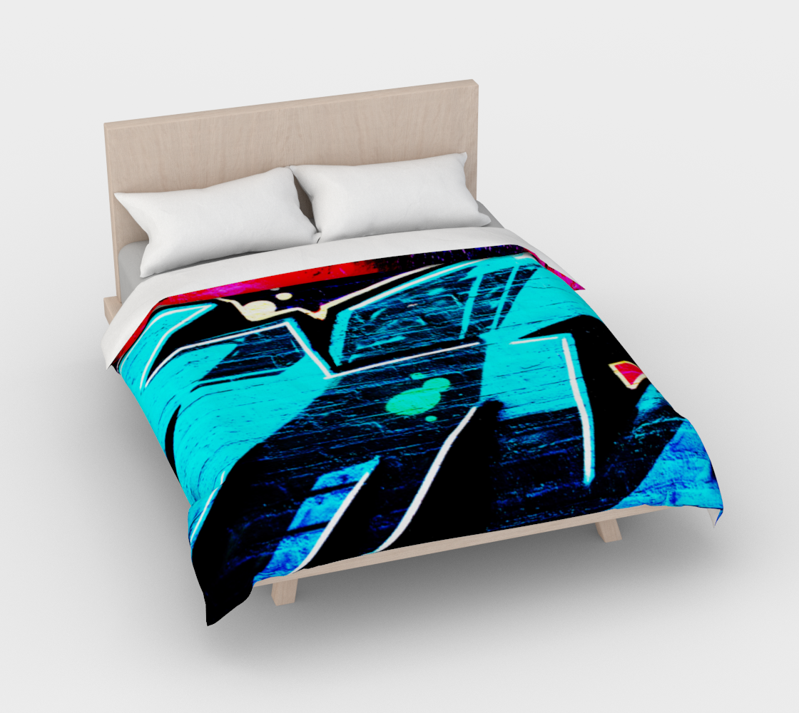 Graffiti 14 Duvet Cover preview #3