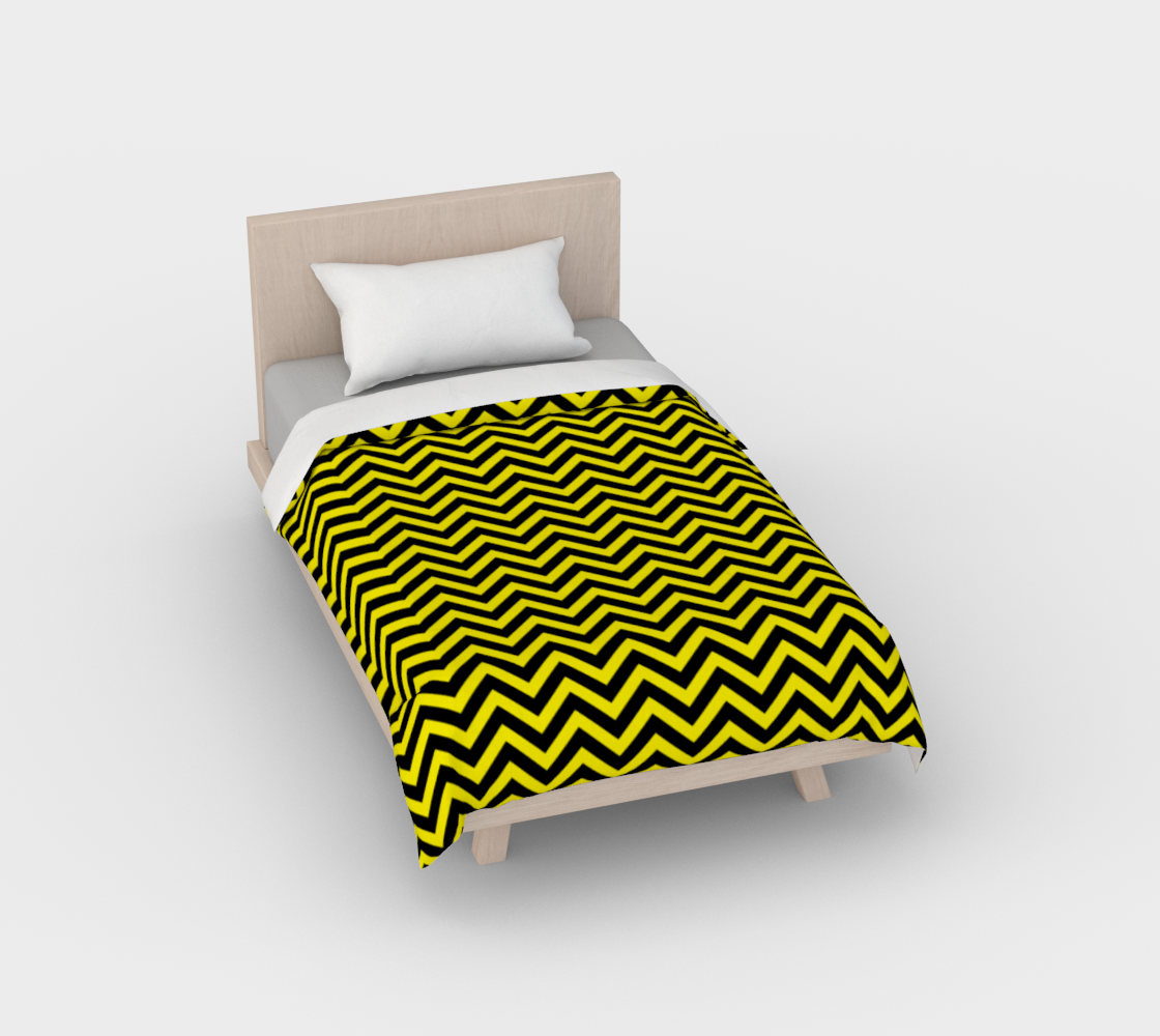 Yellow and Black Chevrons preview