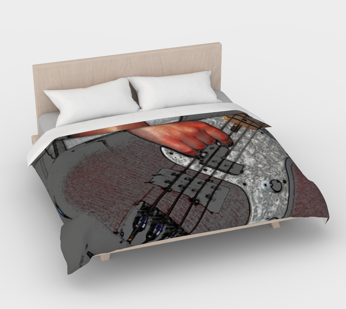 Bass 4 Duvet Cover preview #4