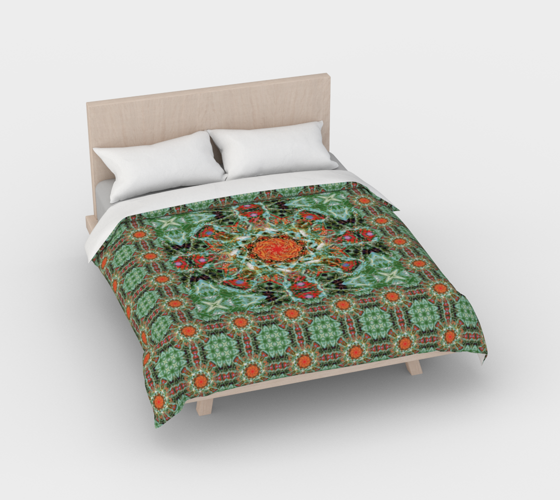 Monarch Mandala Tile Intricate Butterfly Wing Abstract 3D preview
