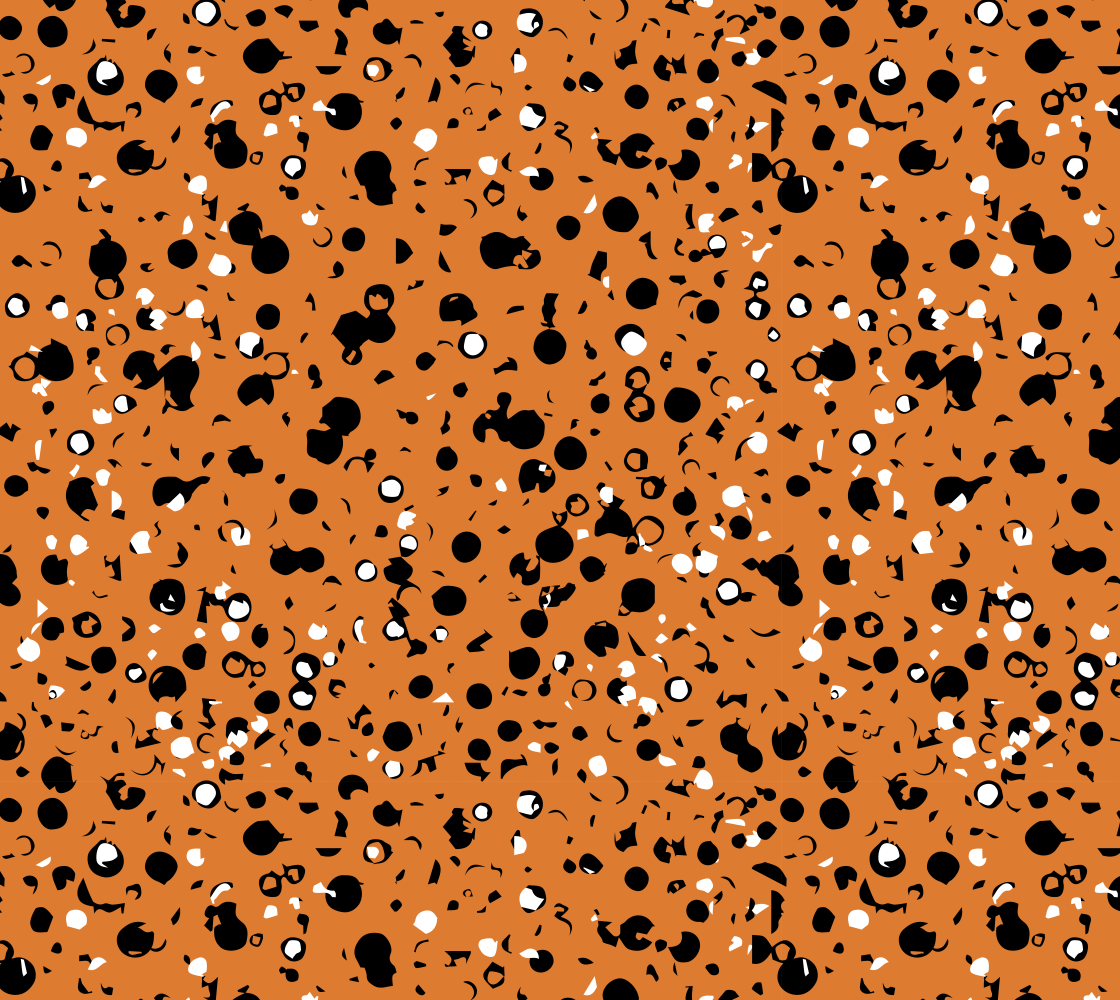 Speckled orange textile preview