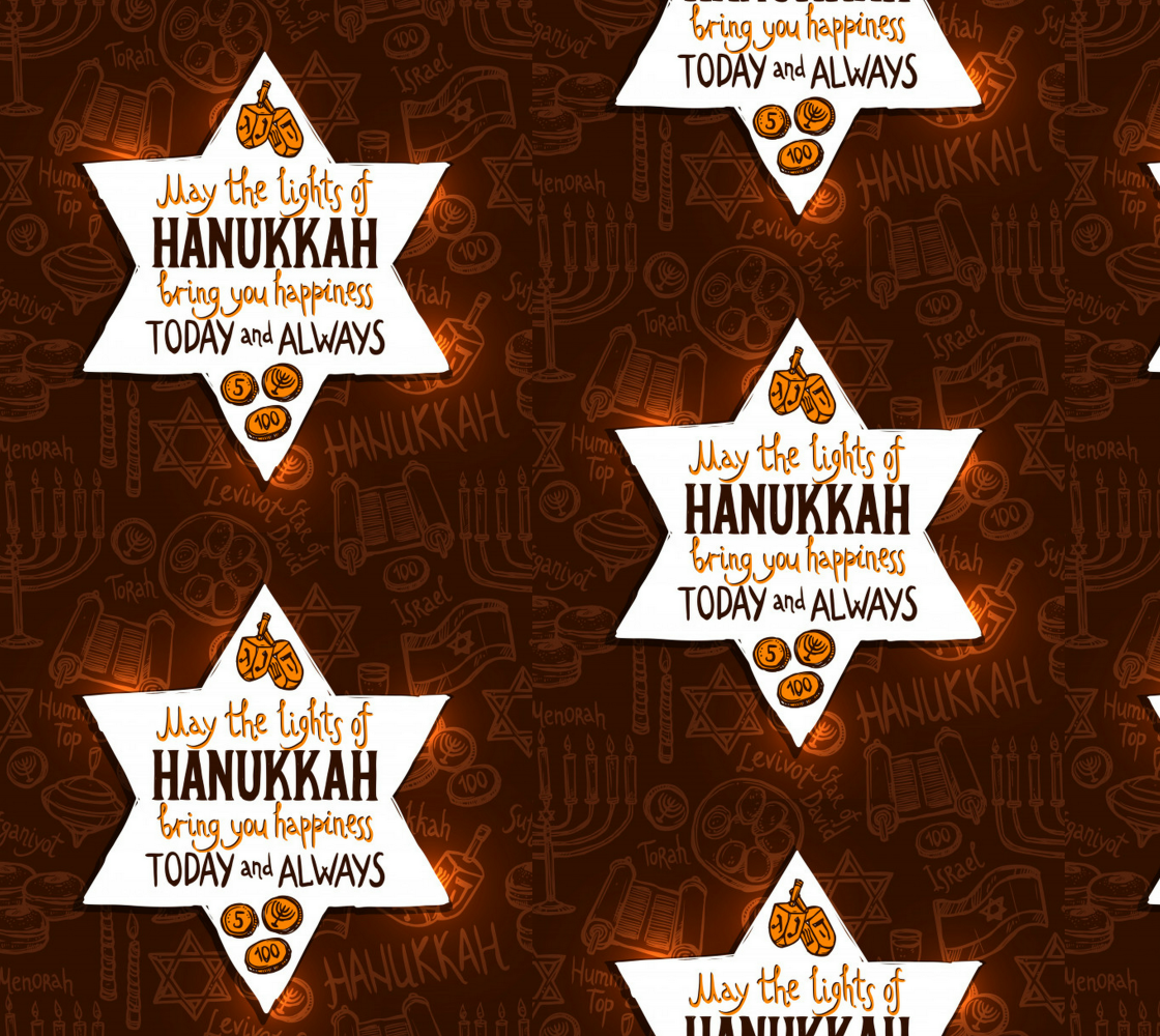 Aperçu de gorgeous hanukkah fabric