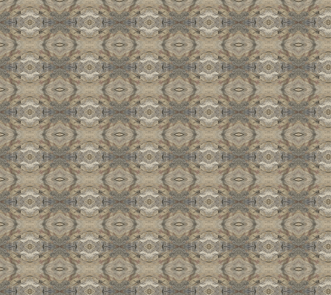 Andreas Canyon1 - Basic.Mirror*Neutral Geometric Pattern*Sewing Fabric preview