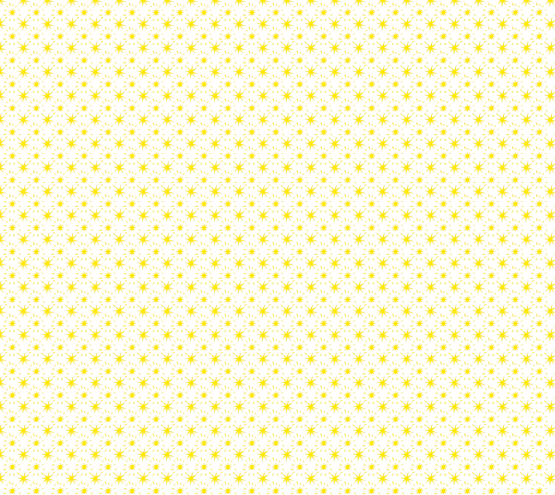Aperçu de Golden Star Pattern on White Fabric, AWSD
