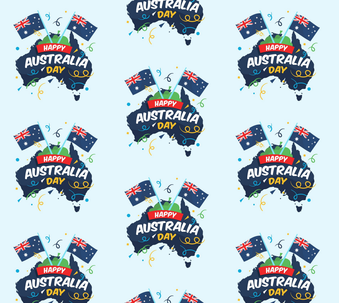 Aperçu de Australia Day Fabric