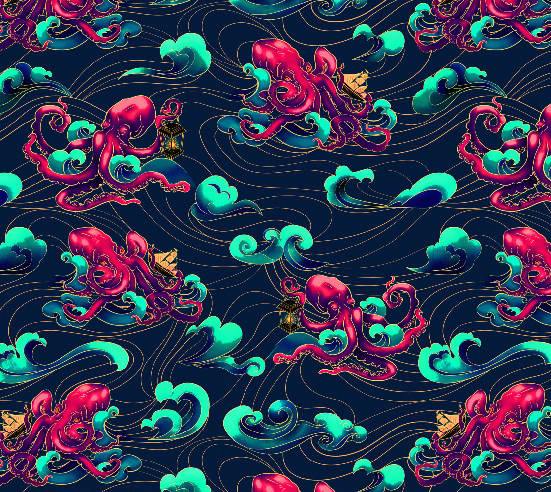 Octopus Fabric preview