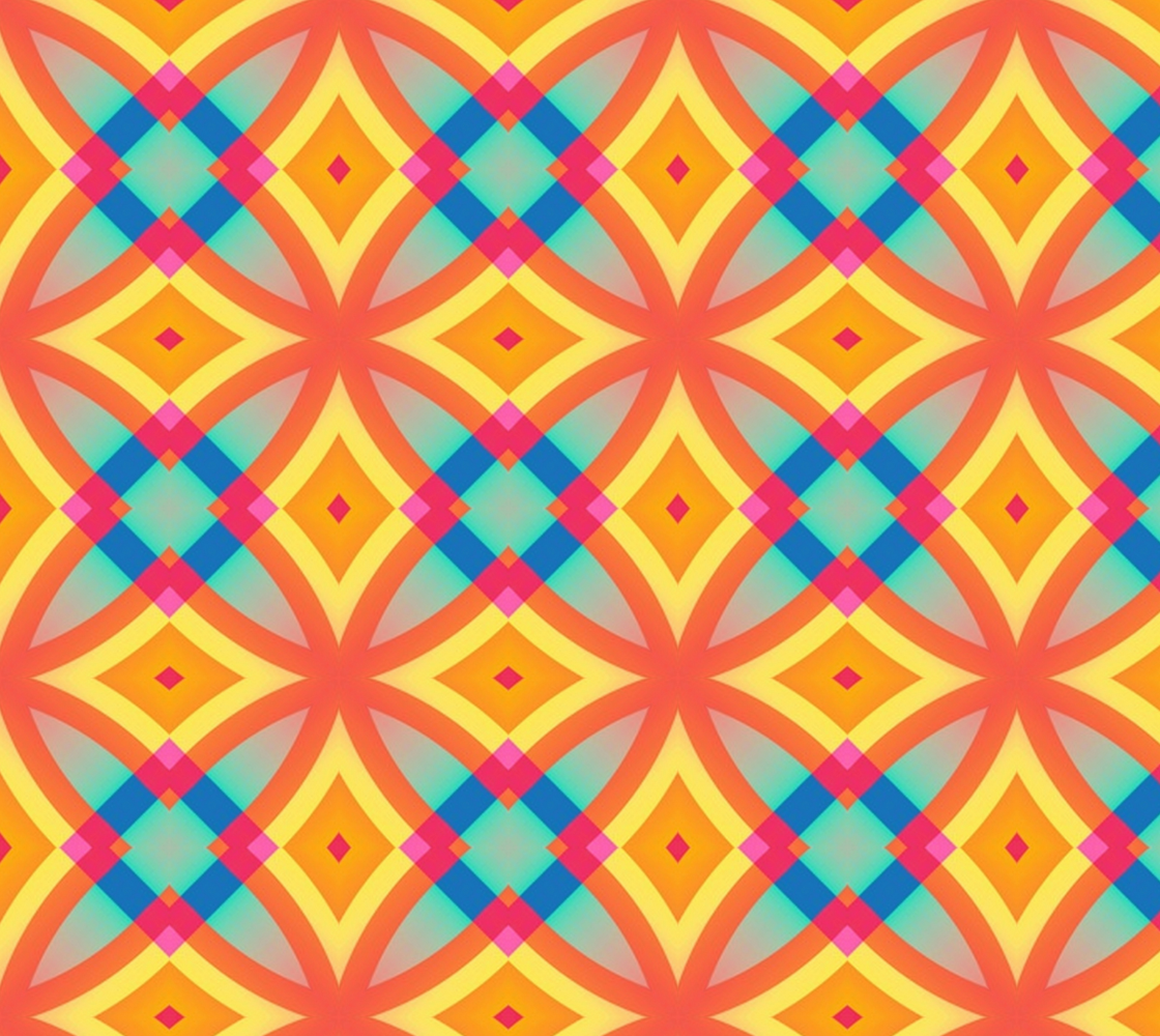 Aperçu de Bright Colorful Geometric Summer Abstract - Repper
