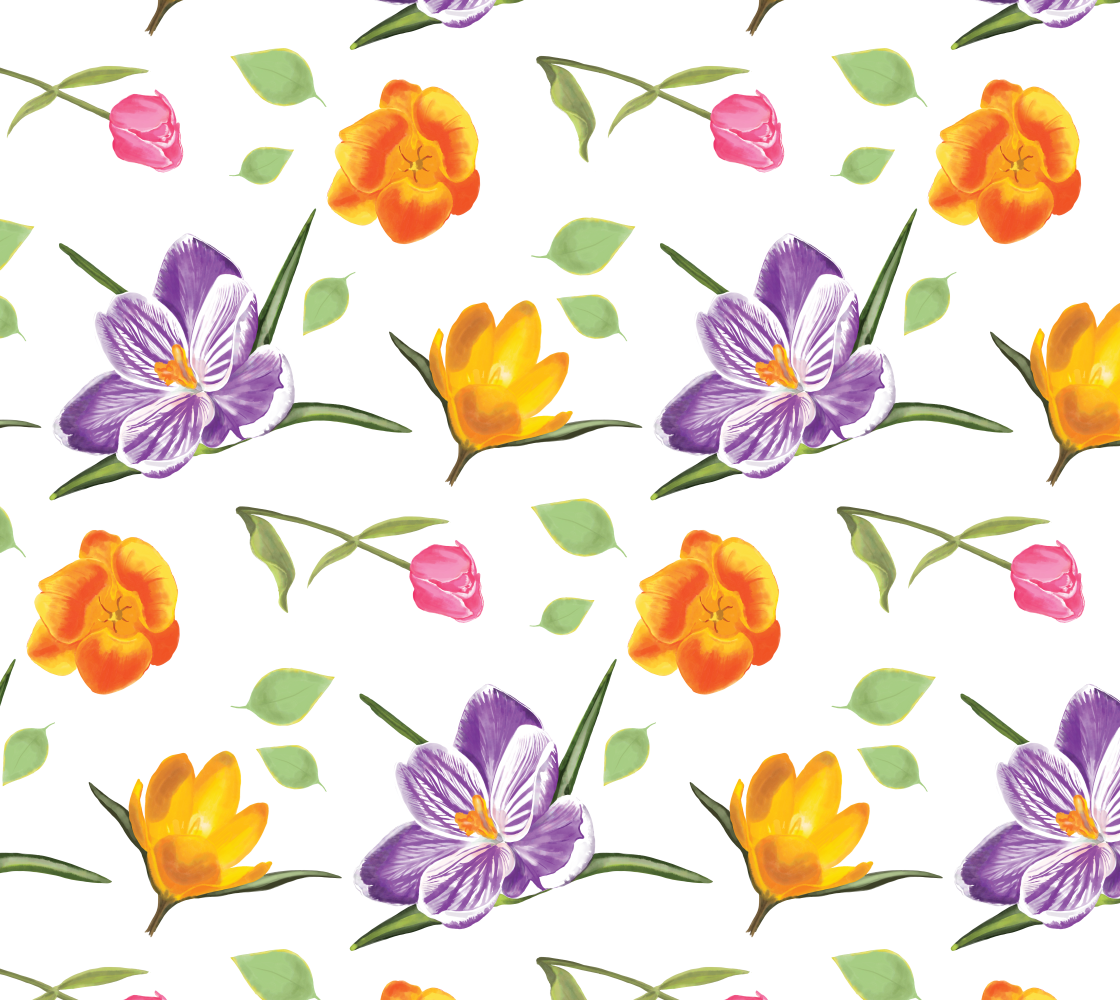 Spring Florals Fabric preview