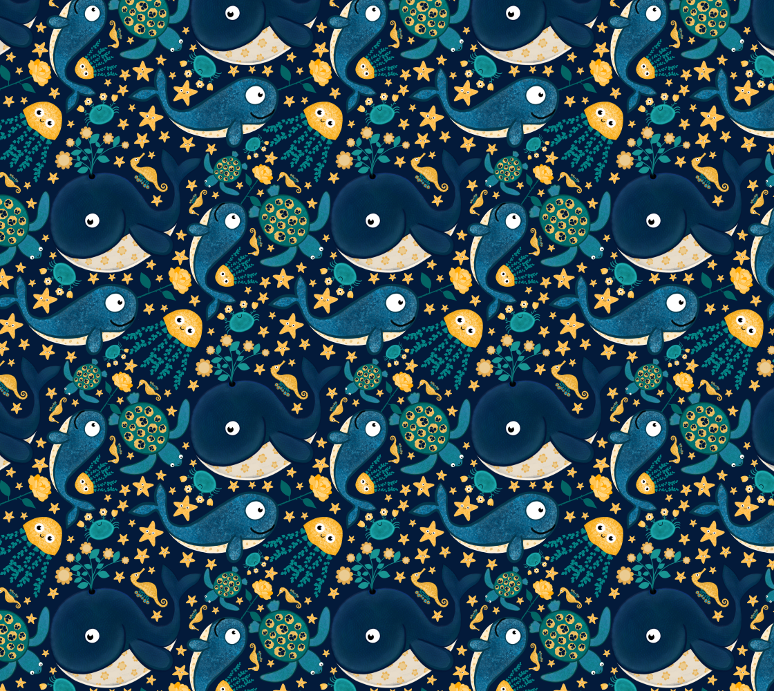 Under the Sea Fabric preview
