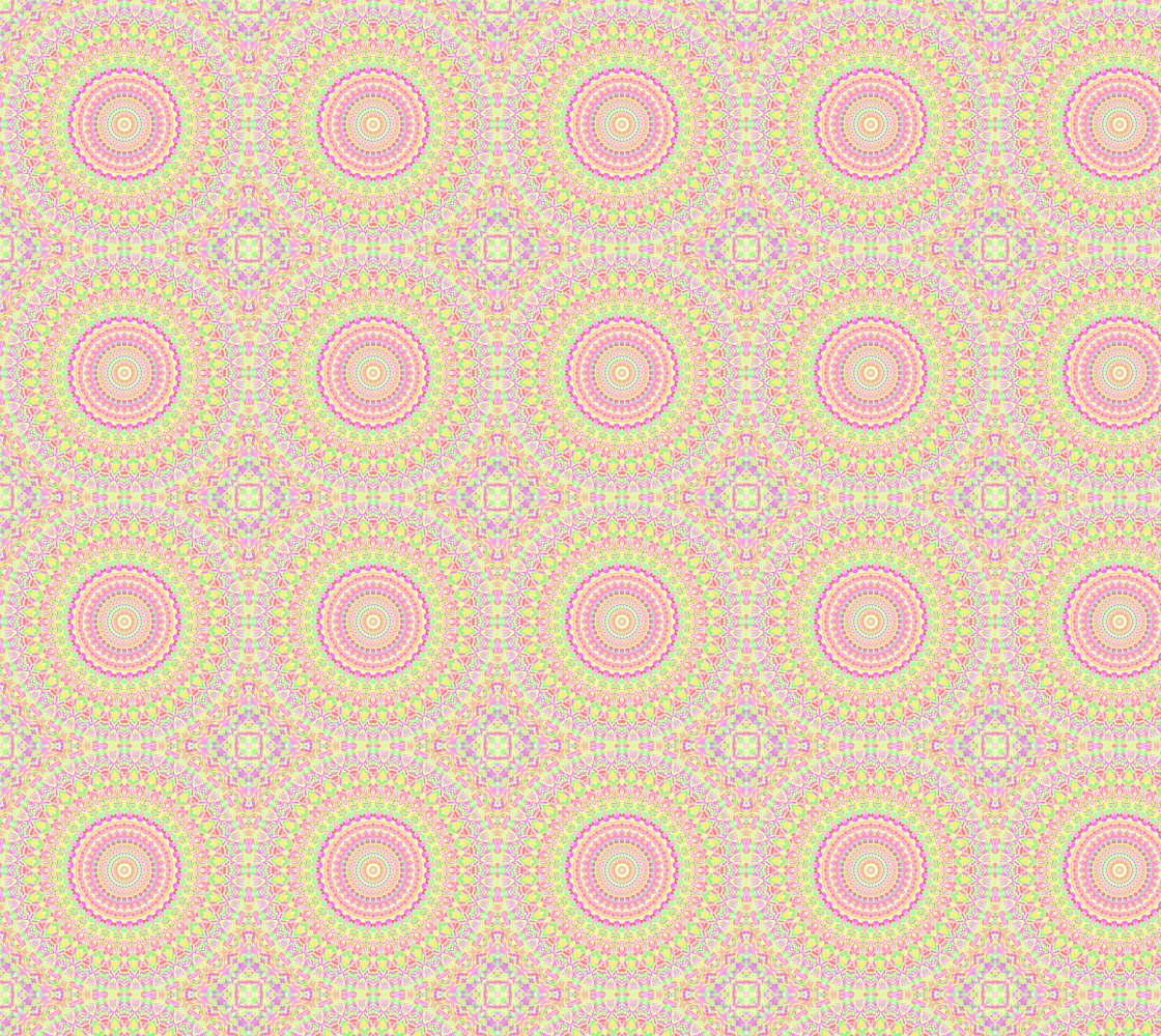 Groovy Colorful Vibrant Mandala preview