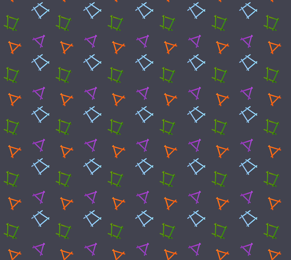 Popstick Geometry on Dark Gray preview