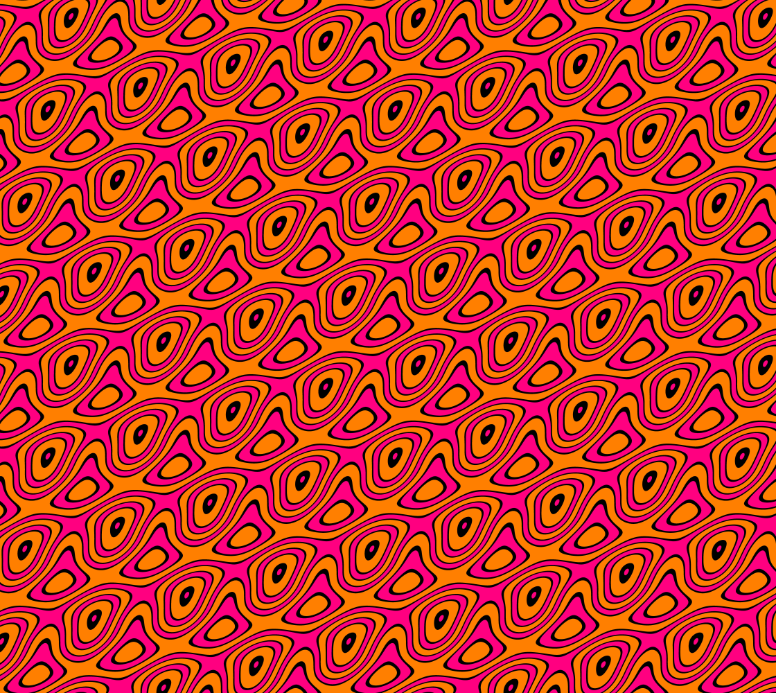 Wild and Loopy in Pink and Orange preview