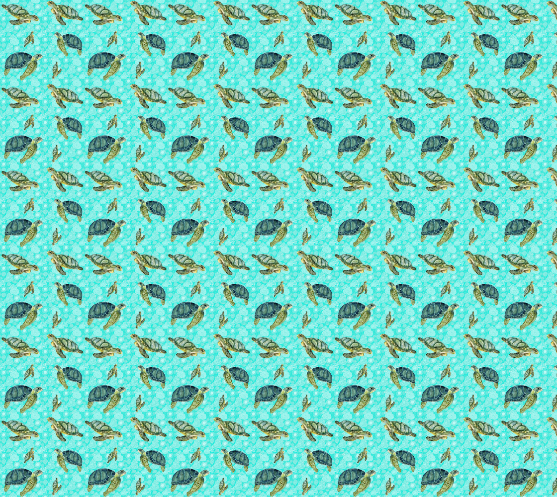 Aperçu de Watercolor Sea Turtles