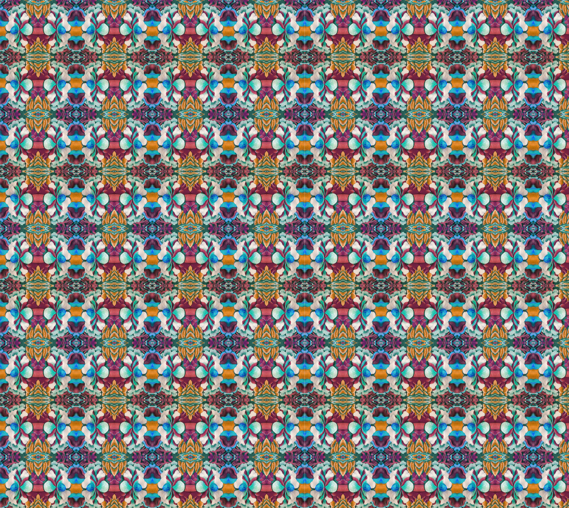 Aperçu de Multicolored ornate seamless pattern