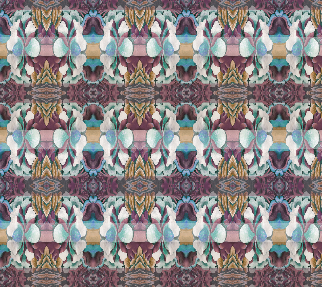 Aperçu de Multicolored ornate decorate pattern
