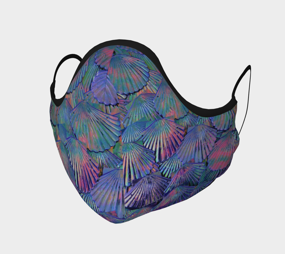 Aperçu de Opal Mermaid Scale Mask #1