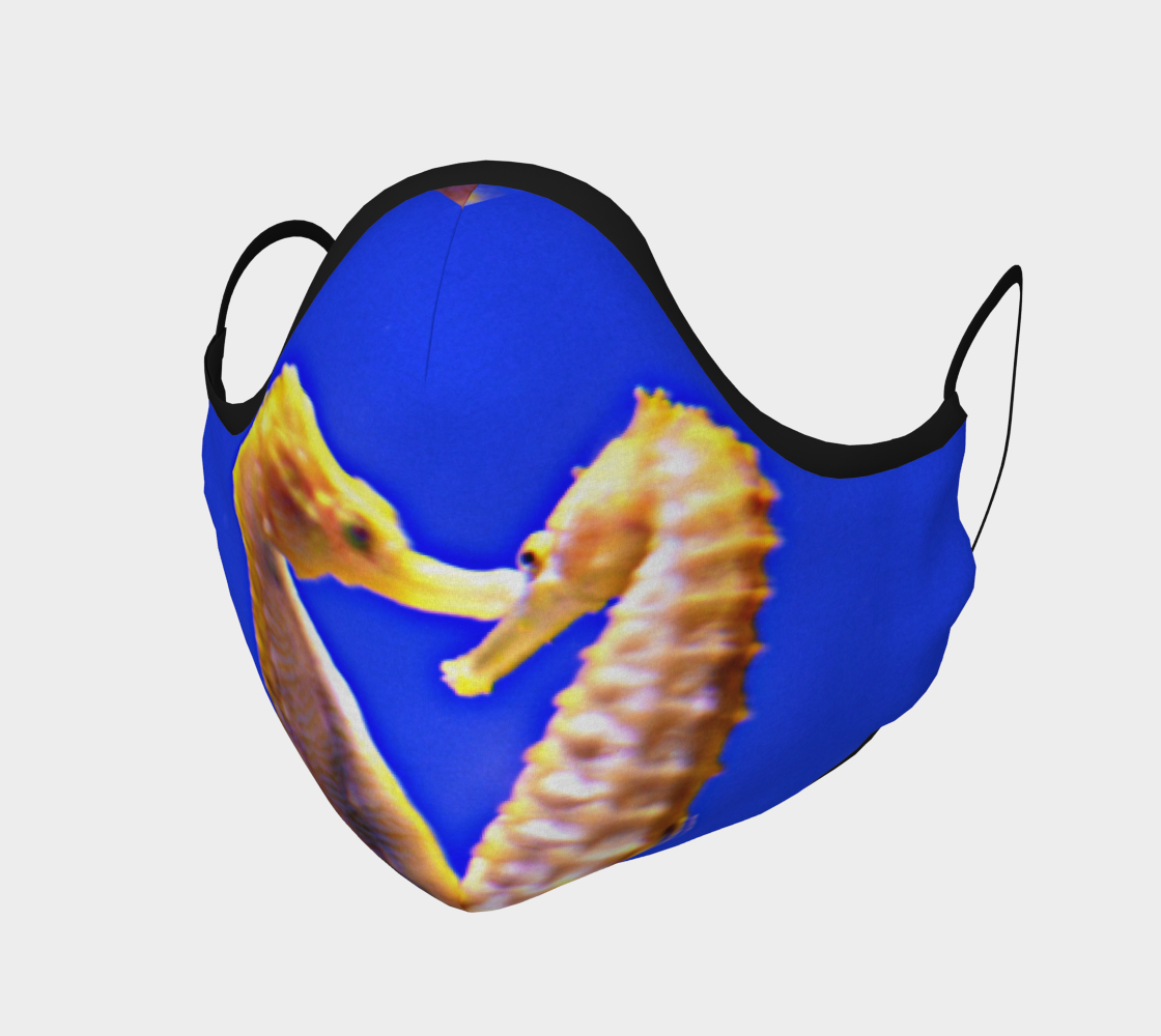 Seahorse Pair Face Mask preview