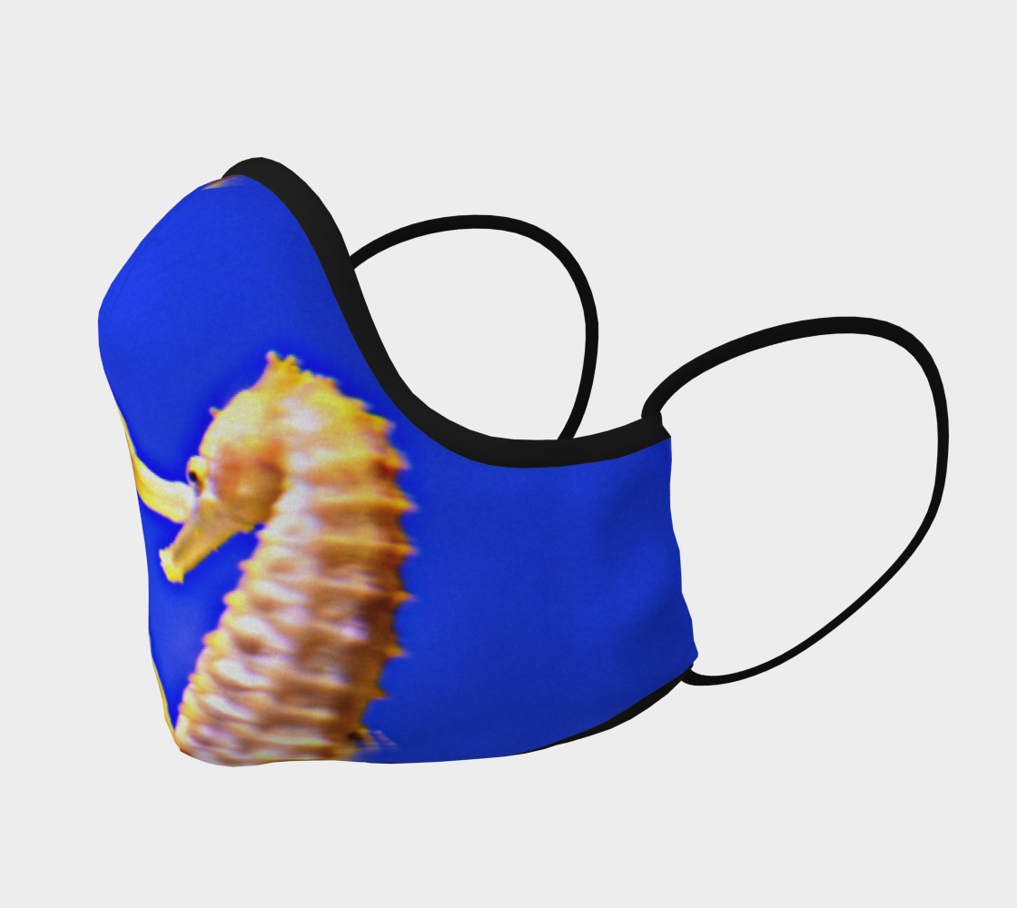 Seahorse Pair Face Mask preview #2