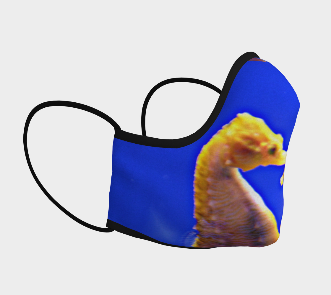 Seahorse Pair Face Mask preview #3