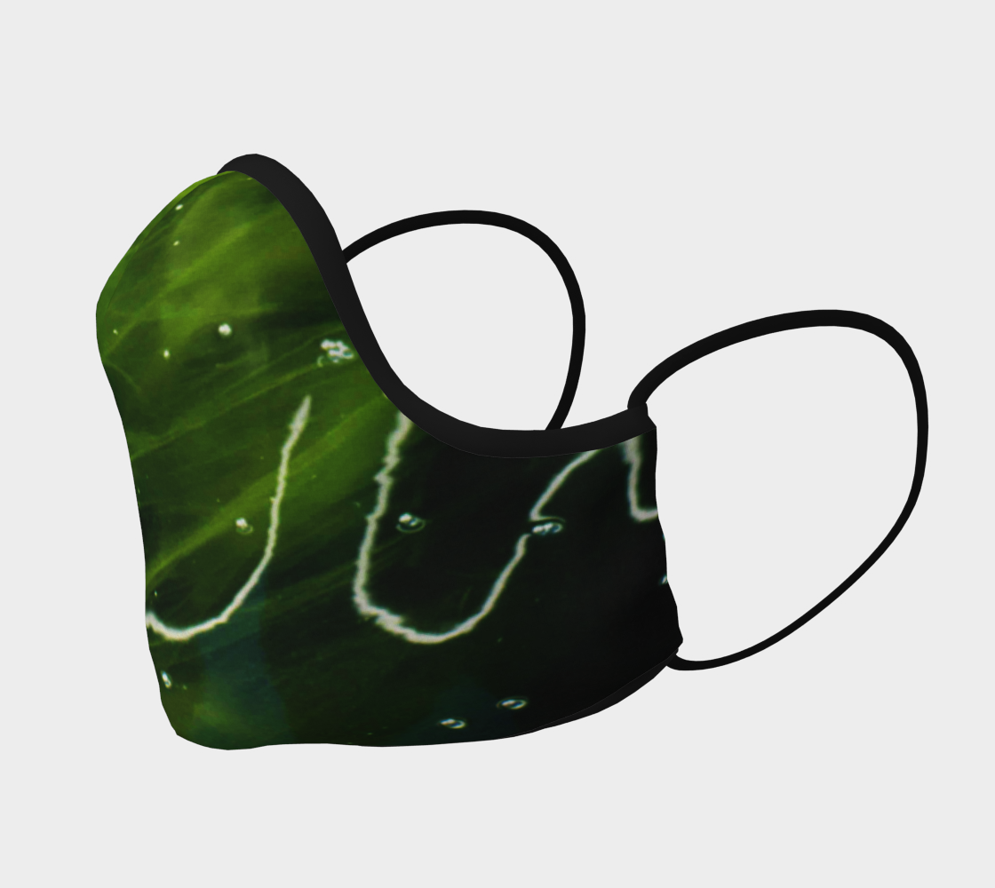 Green Algae and Water Face Covering preview #2