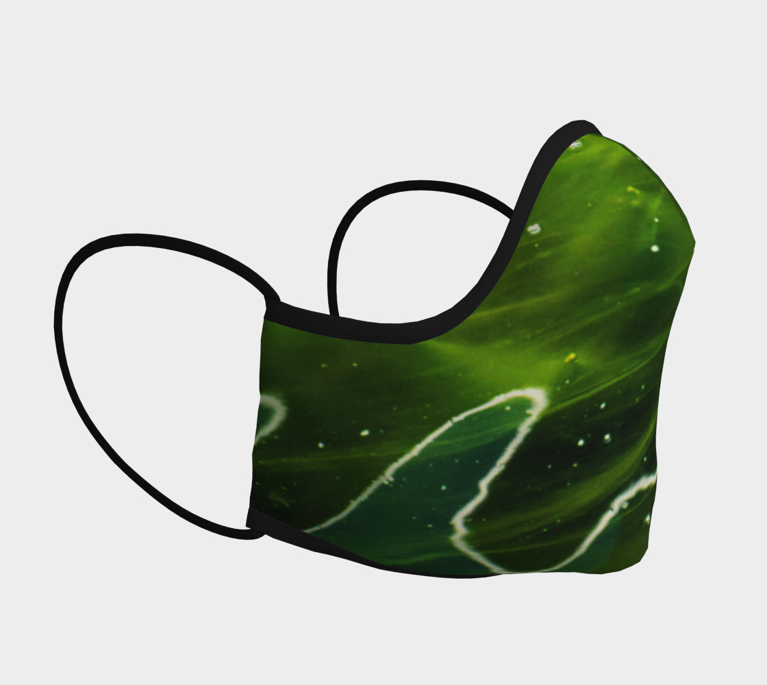 Green Algae and Water Face Covering preview #3