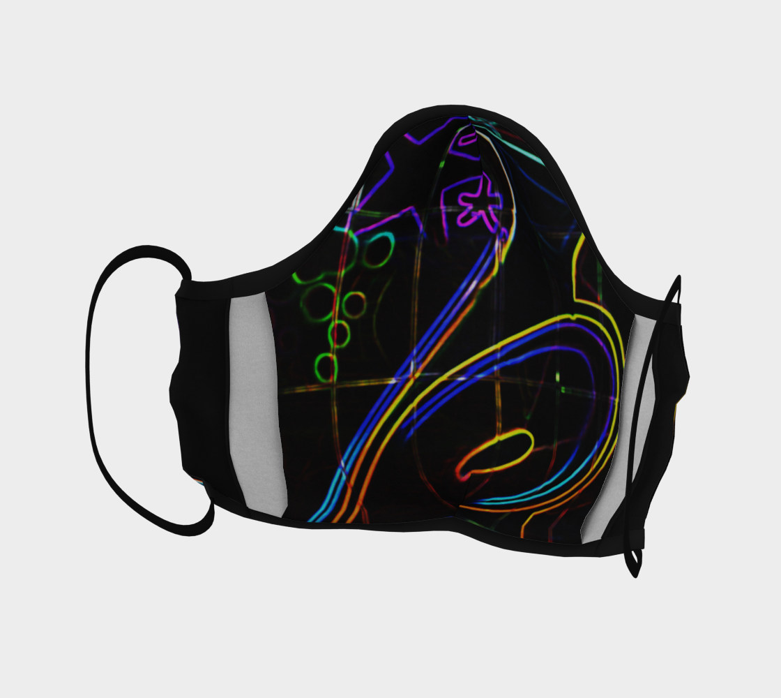 Graffiti 10 Face Covering preview #4