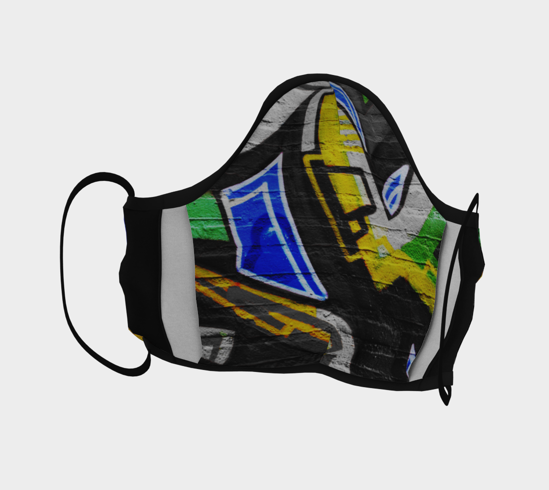 Graffiti 6 Face Covering preview #4